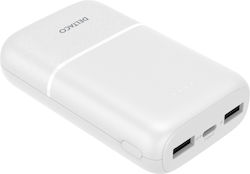 Deltaco 10000mAh 18W Λευκό