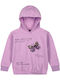 Kids Sweatshirt with Hood Lilac