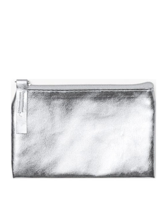 Necessaire in Silber Farbe 12cm