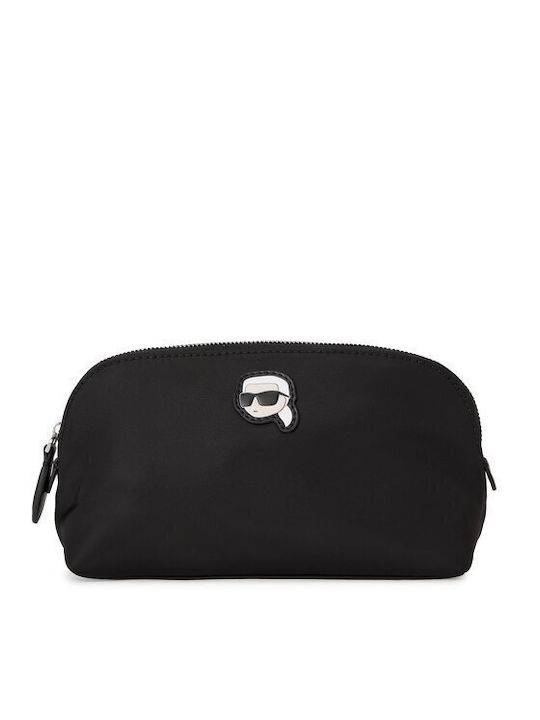 Karl Lagerfeld Toiletry Bag in Black color