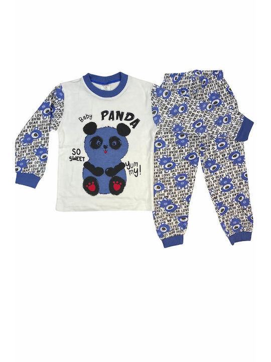 Supermini Kids Pyjamas Winter Cotton Blue