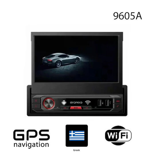 Car Radio 1 DIN Bluetooth USB