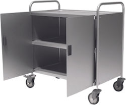 Karamco Servierwagen mit 3 Ebenen Hpcl3 H93xB95xT50cm