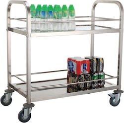 Karamco Küchenwagen für gewerbliche Küche H90xB85xT45cm