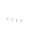Estia Wooden Wall Hanger 4 Hooks White 40x1.8x5.5cm