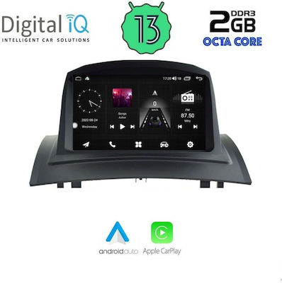 Digital IQ Sistem Audio Auto pentru Renault Megane 2002-2008 (Bluetooth/USB/WiFi/GPS/Apple-Carplay/Android-Auto) cu Ecran Tactil 7"