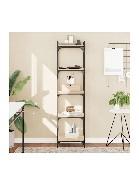 Bookcase Sonoma Oak 40x30x154cm