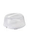 Irak Plast Cake Stand Transparent 28.5x28.5x17cm