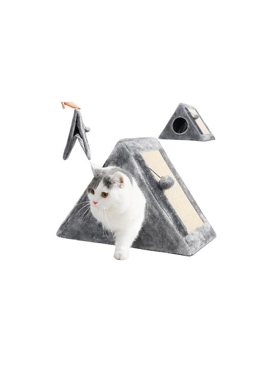 Katzenbaum Grau 26x42x44cm