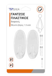 Tpster 32595 Κρεμαστράκια Πλαστικά 2τμχ