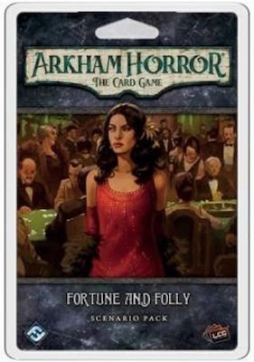 Fantasy Flight Arkham Horror: Fortune And Folly Scenario Pack Μονές Κάρτες