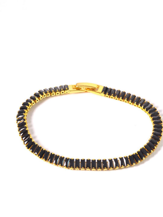 Bracelet Anklet Chain made of Steel Gold Plated