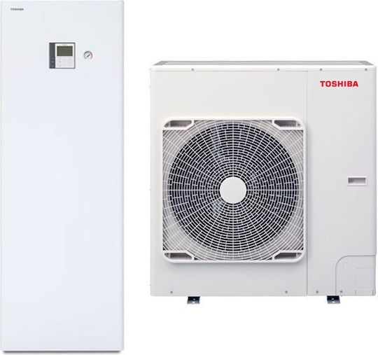 Toshiba Топлопомпа 9кВт Трифазен 65°C Сплит