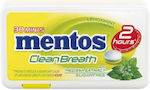 Mentos Καραμέλες Cleanbreath με Γεύση Lemon Mint 12τμχ 21gr