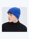 Beanie Unisex Σκούφος Πλεκτός σε Μπλε χρώμα
