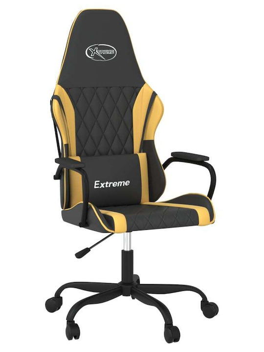 vidaXL 3143777 Καρέκλα Gaming Δερματίνης Μαύρη