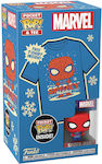 Funko Pop! Tees Marvel: Marvel - Holiday Spiderman Child (S)