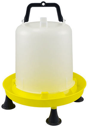 River Plastic Alimentator de apă pentru Găini și Păsări cu Capacitate 10lt 35x35cm.