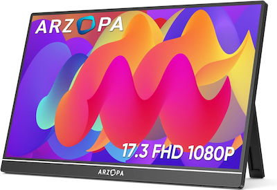 Arzopa A1M IPS HDR Φορητό Monitor 17.3" FHD 1920x1080