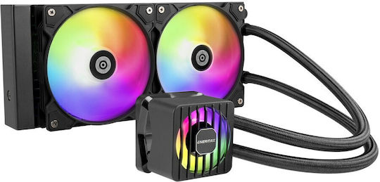 Enermax LIQMAXFLO 240 Υδρόψυξη AIO CPU με 2 Ανεμιστήρες 120mm και ARGB Φωτισμό