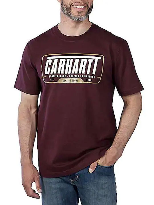 Carhartt T-shirt Burgundy