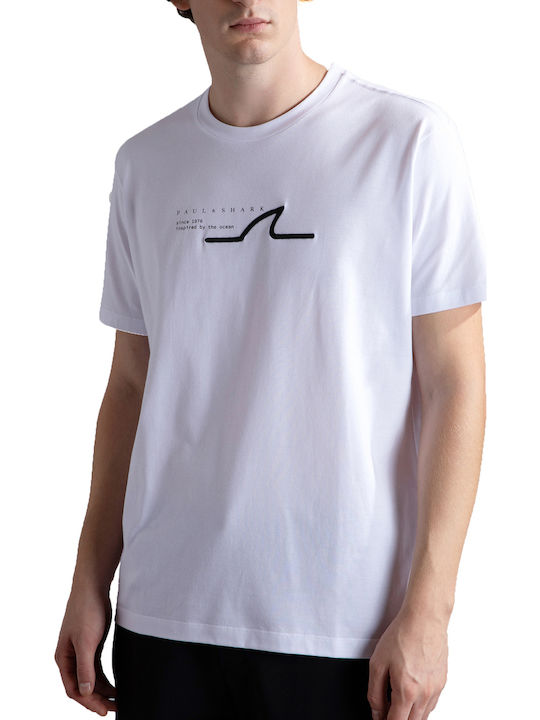 Paul & Shark T-shirt White 24411053-010 | Skroutz.mt