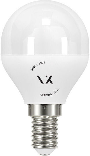 VK Lighting Λάμπα LED 9W για Ντουί E14 Θερμό Λευκό 810lm