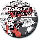 Pyramid International Badge Harley Quinn