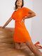 Italy Moda Mini Φόρεμα Πορτοκαλί