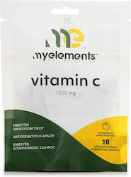 My Elements Vitamin C Vitamină 1000mg Portocaliu 10 x 1 comprimate efervescente
