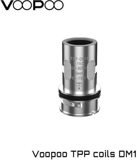 Voopoo Tpp Dm1 Αντιστάση Ηλεκτρονικών Τσιγάρων 0.15ohm (DL)