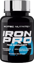Scitec Nutrition Iron Pro 60 ταμπλέτες Scitec Nutrition Iron Pro 60 ταμπλέτες