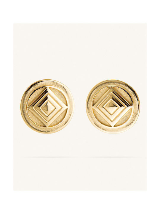 StanStefan Earrings made of Steel Gold Plated