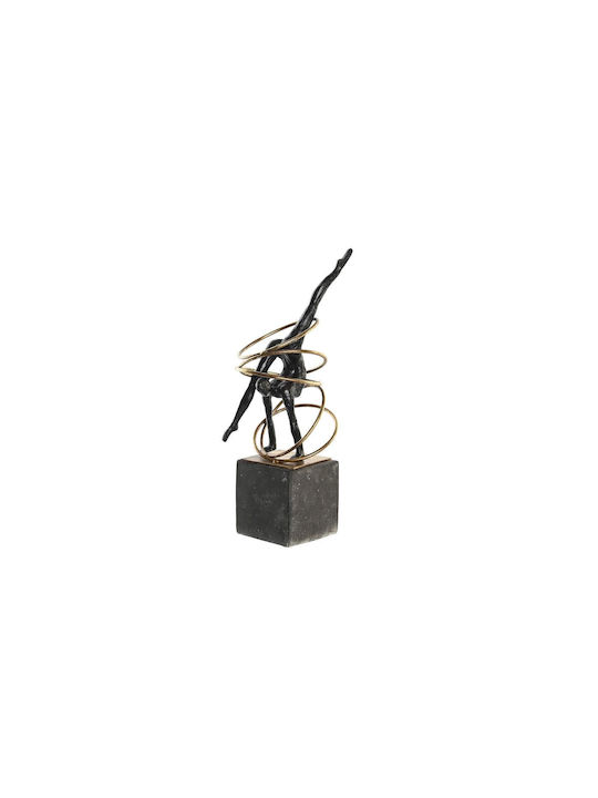 DKD Home Decor Figură Decorativă din Metal 17x14x42.5cm 1buc