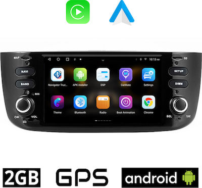 Car-Audiosystem für Fiat Großer Punkt (Bluetooth/USB/WiFi/GPS) mit Touchscreen 6.1"