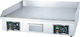 Karamco Ot820 Commercial Flat Top Electric Griddle with Flat Plate 4.4kW 73x50x23cm