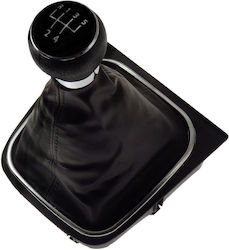 Buton schimbător 5 viteze Universal Volkswagen Magazin online de golf V 2004-2008 / VI 2008-2013 Argintiu