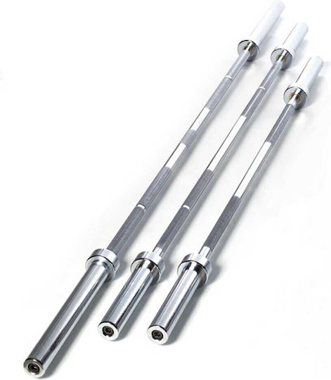 Viking Ίσια Μπάρα Ολυμπιακού Τύπου Φ50 8.6kg Μήκους 150cm με Κολάρα Μανταλάκια