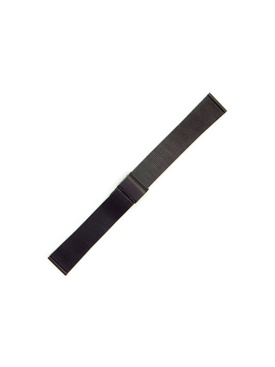 KOSTELO Brățară din metal Negru 12mm