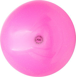Athlopaidia 009.80412 Rhythmische Gymnastik Ball mit Durchmesser 19cm Fuchsie