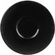 GTSA Cup Saucer Porcelain Black (1pcs)