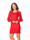 Tessita Mini Dress Red