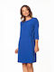 Tessita Midi Dress Blue