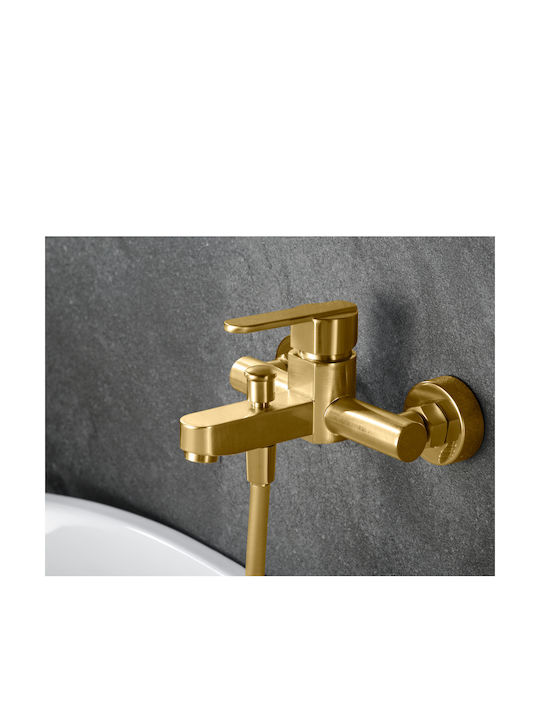 Imex Roma Mixing Bathtub Shower Faucet Complete Set Gold