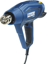 Rapid Πιστόλι Θερμού Αέρα 2000W με Ρύθμιση έως 600°C