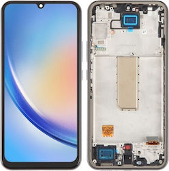 Ecran OLED Oled cu Cadru pentru Galaxy A34 (Negru) Ecran OLED Oled cu Cadru pentru Galaxy A34 (Negru)