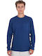 Long Sleeve Blouse Blue.
