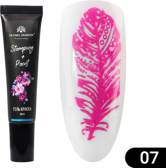 Global Fashion Nail Art Gel Gel pentru Unghii 7 8ml