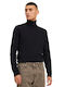 Langarm-Pullover Schwarz