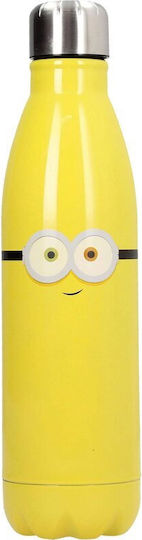 Fizz Creations Παιδικό Παγούρι Minions Αλουμινίου Κίτρινο 500ml